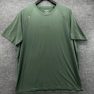 Rhone Lifetime Performance T Shirt Green XLG Mens Athletic Training Gym Workout